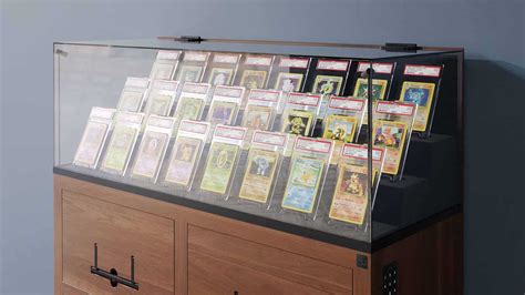 metal trading card box|collectible card storage boxes.